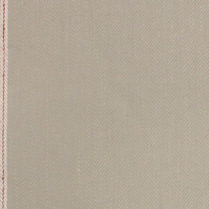 Selvedge Beige Stretch Denim