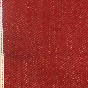 Selvedge Red Stretch Denim